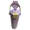 VAGONLİFE ÇELİK  PİPETLİ/ PİPETSİZ ÇİFT KULLANIM KULPLU MATARA/TERMOS DESENLİ VGN1111 600ML  - PEMBE