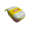 VAGONLİFE PASLANMAZ ÇELİK YEMEK KABI 2 KATLI BÖLMELİ 500 ML - LUNCH BOX  VGN6746 - PEMBE