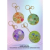 GIPTA K9918 BIG FLOWER ANAHTARLIKLI YUVARLAK AYNA - TEKLİ