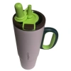 VAGONLİFE ÇELİK PİPETLİ/ PİPETSİZ ÇİFT KULLANIM KULPLU CUP/TERMOS VGN1114 1200ML  - PEMBE