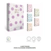 GIPTA TIME OFSET CR PP KAPAK SPİRALLİ A4 80 YP. KARELİ DEFTER 7922 - TEKLİ