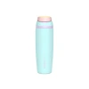 VAGONLİFE ÇELİK TEK KAPAK PİPETLİ/ PİPETSİZ KULLANIM KULPLU MATARA/TERMOS VGN1107 800ML  - TURKUAZ