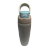 VAGONLİFE ÇELİK TEK KAPAK PİPETLİ/ PİPETSİZ KULLANIM KULPLU MATARA/TERMOS VGN1107 800ML  - GRİ