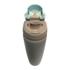 VAGONLİFE ÇELİK TEK KAPAK PİPETLİ/ PİPETSİZ KULLANIM KULPLU MATARA/TERMOS VGN1107 800ML  - GRİ