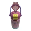 VAGONLİFE ÇELİK PİPETLİ / PİPETSİZ KULLANIM EL TAŞIMA KULPLU MATARA/TERMOS VGN1104 630ML PEMBE