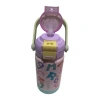 VAGONLİFE ÇELİK PİPETLİ / PİPETSİZ KULLANIM EL TAŞIMA KULPLU MATARA/TERMOS VGN1104 630ML LİLA