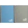 PAPİRÜS ALL NOTES SERT KAPAK SPİRALLİ 14X19 100YP. KARELİ DEFTER - TEKLİ