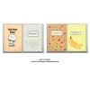 DRN GIFT ST-0205 14x20 BOYALI KENAR KARTON KAPAK 64 YP. ÇİZGİLİ DEFTER  -  TEKLİ