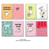 DRN GIFT ST-0205 14x20 BOYALI KENAR KARTON KAPAK 64 YP. ÇİZGİLİ DEFTER  -  TEKLİ