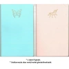 DRN GIFT ST-0623Ç 13x20 IVORY PASTEL KARTON KAPAK 40 YP. ÇİZGİLİ DEFTER  -  TEKLİ