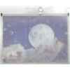 MİKRO DD-12 THE MOON AT NIGHT DESENLİ FERMUARLI DOSYA - TEKLİ