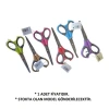 MİKRO KS155 RENKLİ OKUL MAKASI - TEKLİ