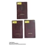 GIPTA CHRONICLE THE DAY BOOK İPLİK DİKİŞLİ DERİ SERT KAPAK 13x21cm 120YP. ÇİZGİLİ DEFTER 8519 - TEKLİ