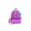 CORAL HIGH 37201 KIDS SARI PEMBE LAVANTA KAMUFLAJ DESENLİ THERMO İKİ KATLI  BESLENME ÇANTASI