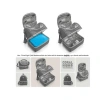 CORAL HIGH 37201 KIDS SARI PEMBE LAVANTA KAMUFLAJ DESENLİ THERMO İKİ KATLI  BESLENME ÇANTASI