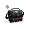 CORAL HIGH 37204 KIDS SİYAH RENKLİ PETEK DESENLİ THERMO İKİ KATLI  BESLENME ÇANTASI