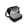 CORAL HIGH 37204 KIDS SİYAH RENKLİ PETEK DESENLİ THERMO İKİ KATLI  BESLENME ÇANTASI