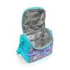 CORAL HIGH 37203 KIDS PASTEL RENKLİ KELEBEK DESENLİ THERMO İKİ KATLI  BESLENME ÇANTASI