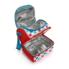 CORAL HIGH 37205 KIDS ÇOK RENKLİ DAMA DESENLİ THERMO İKİ KATLI  BESLENME ÇANTASI