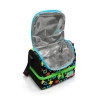 CORAL HIGH 37207 KIDS SİYAH LETS PLAY DESENLİ THERMO İKİ KATLI  BESLENME ÇANTASI
