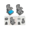 CORAL HIGH 37208 KIDS SİYAH FUTBOL DESENLİ THERMO İKİ KATLI  BESLENME ÇANTASI