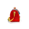 CORAL HIGH 37216 KIDS RENKLİ BLOK DESENLİ THERMO İKİ KATLI  BESLENME ÇANTASI