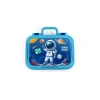 CORAL HIGH 39152 KIDS SİYAH RENKLİ NEON DESENLİ 2 BÖLMELİ PASLANMAZ ÇELİK YEMEK KABI