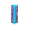 CORAL HIGH 31006 PASTEL RENKLİ KELEBEK DESENLİ ÜÇ BÖLMELİ KALEM ÇANTASI