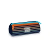 CORAL HIGH 31031 ÇOK RENKLİ ÇİZGİ DESENLİ ÜÇ BÖLMELİ KALEM ÇANTASI
