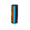 CORAL HIGH 31031 ÇOK RENKLİ ÇİZGİ DESENLİ ÜÇ BÖLMELİ KALEM ÇANTASI