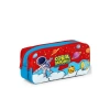CORAL HIGH 31045 KIRMIZI MAVİ ASTRONOT UZAY DESENLİ İKİ BÖLMELİ KALEM ÇANTASI