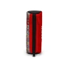 CORAL HIGH 31063 KIRMIZI MAVİ İTFAİYE DESENLİ ÜÇ BÖLMELİ KALEM ÇANTASI
