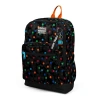 CORAL HIGH 33210 SİYAH RENKLİ PETEK DESENLİ DÖRT BÖLMELİ SIRT ÇANTASI