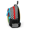 CORAL HIGH 33257 DAMA RACING KIRMIZI ARABA DESENLİ ÜÇ BÖLMELİ SIRT ÇANTASI