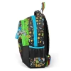 CORAL HIGH 33258 SİYAH GAMER DESENLİ ÜÇ BÖLMELİ SIRT ÇANTASI