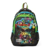 CORAL HIGH 33258 SİYAH GAMER DESENLİ ÜÇ BÖLMELİ SIRT ÇANTASI