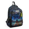 CORAL HIGH 33259 RENKLİ YARIŞ ARABASI DESENLİ ÜÇ BÖLMELİ SIRT ÇANTASI