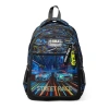 CORAL HIGH 33259 RENKLİ YARIŞ ARABASI DESENLİ ÜÇ BÖLMELİ SIRT ÇANTASI