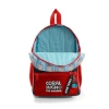 CORAL HIGH 33263 KIRMIZI MAVİ İTFAİYE DESENLİ İKİ BÖLMELİ MİNİ ANAOKULU YUVA SIRT ÇANTASI