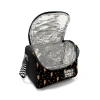 CORAL HIGH 37120 SİYAH NEVER GİVE UP DESENLİ THERMO BESLENME ÇANTASI