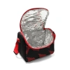 CORAL HIGH 37133 GRİ SİYAH KIRMIZI DESENLİ THERMO BESLENME ÇANTASI