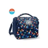 CORAL HIGH 37135 LACİVERT GEOMETRİK DESENLİ THERMO BESLENME ÇANTASI