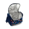 CORAL HIGH 37135 LACİVERT GEOMETRİK DESENLİ THERMO BESLENME ÇANTASI