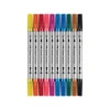 FABER GLITTER ÇİFT UÇLU KEÇELİ SİMLİ KALEM SETİ 10 LU ( 10 RENK ) - 151107