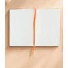 VICTORIAS JOURNALS 126-2647 FLEUR VEGAN DERİ SERT KAPAK A5 120gr.80P. NOKTALI DEFTER - SİYAH