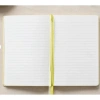 VICTORIAS JOURNALS 126-2641 AMOUR VEGAN DERİ SERT KAPAK A5 100gr.96YP.ÇİZGİLİ DEFTER  - SARI