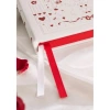 VICTORIAS JOURNALS 126-2642 AMOUR VEGAN DERİ SERT KAPAK A5 100gr.96YP.ÇİZGİLİ DEFTER  - BEYAZ