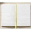 VICTORIAS JOURNALS 126-2642 AMOUR VEGAN DERİ SERT KAPAK A5 100gr.96YP.ÇİZGİLİ DEFTER  - BEYAZ