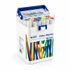 STA 910336 ÇİFT UÇLU ALKOL BAZLI MARKER 1mm/1-7mm UÇ KALEM SETİ 36LI (RENK) TAŞIMA SAPLI PLASTİK KUTULU