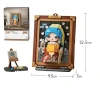 VAGONLIFE LOZ 1287 CREATIVE (2/4) İNCİ KÜPELİ KIZ TABLOSU 676 PARÇA BLOCK OYUNCAK 6+